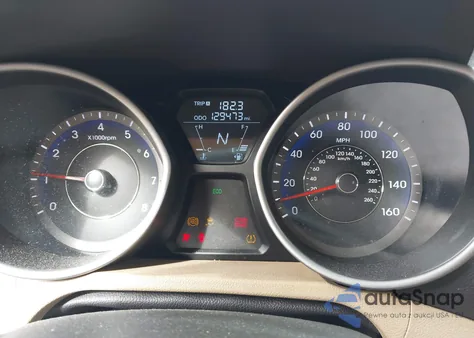 2012 Hyundai Elantra Gls (Ulsan Plant) from USA, damaged, VIN KMHDH4AE4CU386801